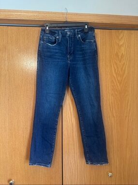 Good American Dark Blue High-Rise Jeans